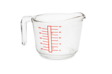glass measuring bowl