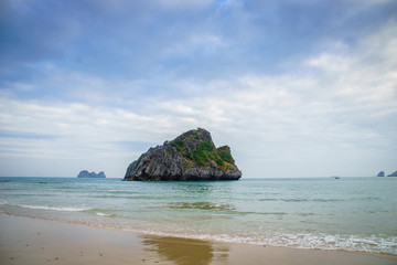 scenic ocean / beach view in South East Asia, Vietnam, Cat Ba - Ha long Bay