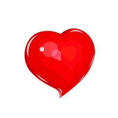 Heart. Symbol love for saint Valentines day
