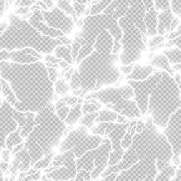Seamless electricity background. EPS 10