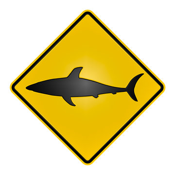 Warning Sign Shark