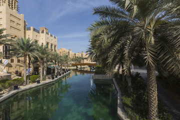Naklejka premium View of the Souk Madinat Jumeirah, Dubai, UAE