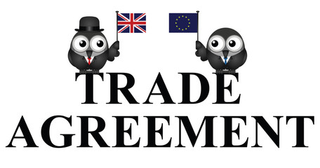 Comical UK EU Trade Agreement
