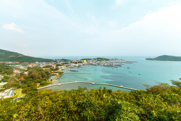 Fototapeta na wymiar view of sea, thailand