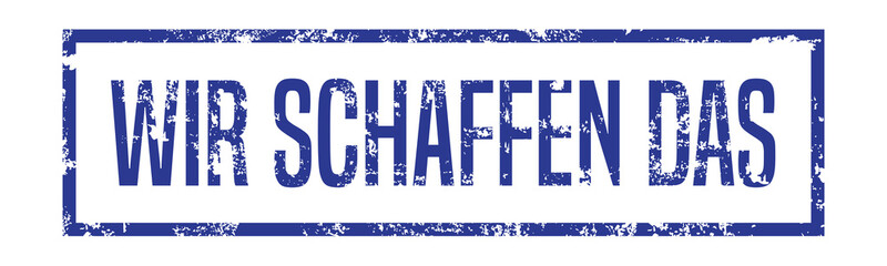 Wir schaffen das - Banner