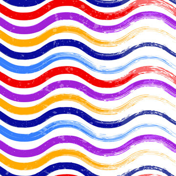 Abstract wavy colorful background