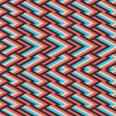 Seamless pattern with tribal fashion. Abstract background.