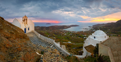 Serifos island in Cyclades island group in the Aegean Sea.