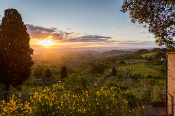 Magic light of Tuscany