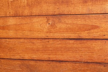Horizontal Brown Texture of Wooden Grain Background