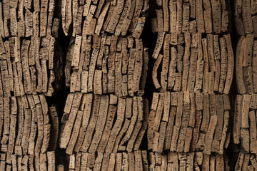 cork planks stacking
