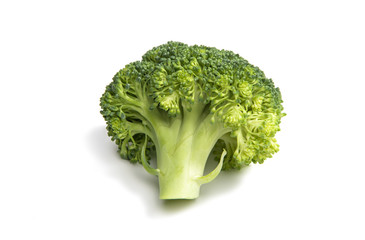 Romanesco broccoli cabbage isolated