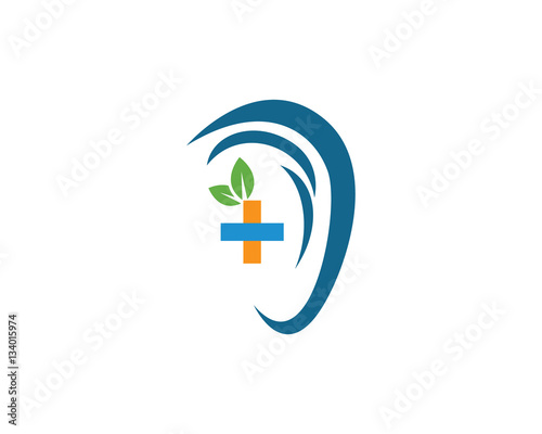 Ear Logo Template vector icon designu0026quot; Stock image and royalty-free ...
