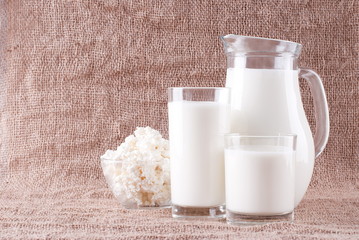 rustic dairy products