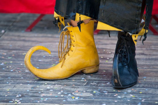 Mittelalterliche Schuhe