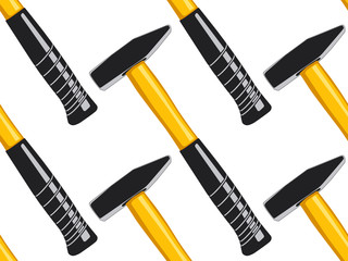 Hammer seamless pattern