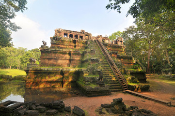 The Baphuon  - a temple at Angkor, located in Angkor Thom, Cambodia.
