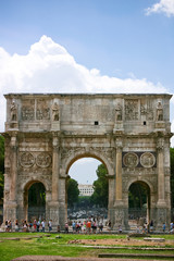 Fototapeta premium Arch of Constantine in Rome.