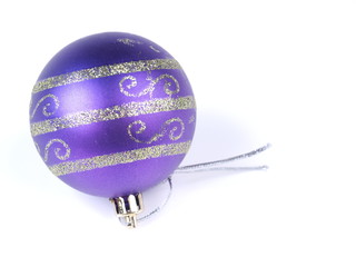 Christmas decoration on a white background