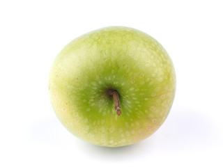 apple on a white background