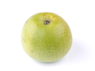 apple on a white background