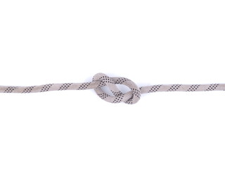 rope knot on a white background
