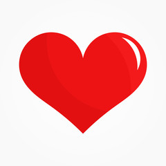 Red heart icon