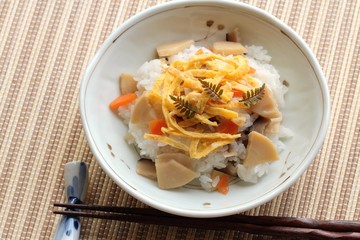 筍のちらし寿司
