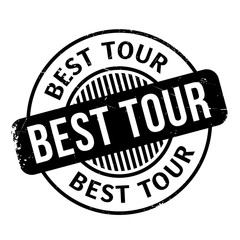 Best Tour rubber stamp