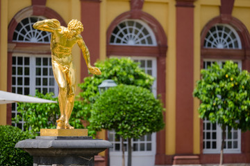 Statue im Schlossgarten von Weilburg/Deutschland
