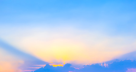 sunset sky background
