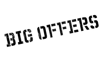 Big Offers rubber stamp
