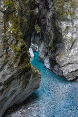 View of Soca river in Slovenia, Europe