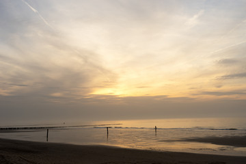 Awesome Sunset at Domburg Beach/ Netherlands
