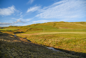 Fototapeta premium Beautiful landscape in summer of Iceland