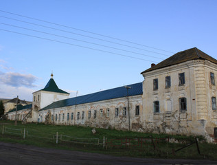 Fototapeta premium Preobrazhensky male monastery in Krasnoslobodsk, Mordovia republic, Russia 