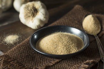 Dry Organic Ground Garlic Spice