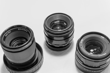 image of the old Soviet lenses