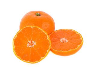 orange isolated on white background