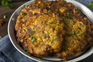 Homemade Fried Corn Fritter