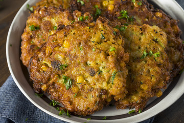 Homemade Fried Corn Fritter