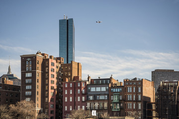 Boston city skyline