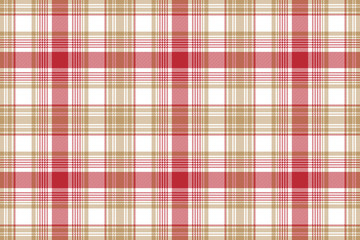 Beige red white fabric texture seamless background
