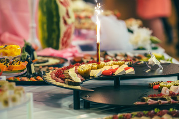 Catering Food Wedding Event Table 