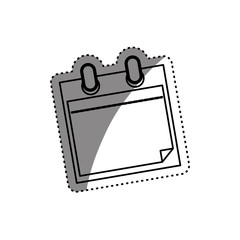 isolated note paper icon vector illustration graphic design