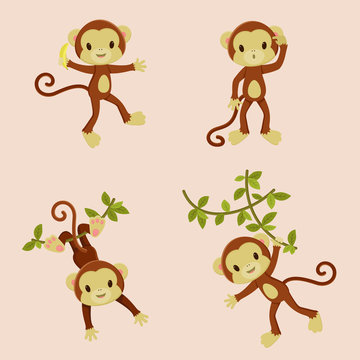 Monkeys icons