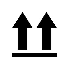 arrows side up icon vector illustration design