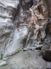 Avakas gorge in western cyprus