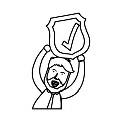 Approval check icon icon vector illustration graphic design