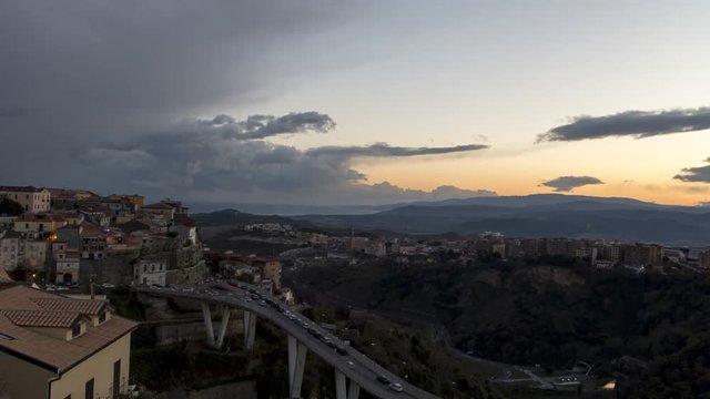 Catanzaro - Timelapse